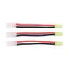 3pcs Compatible with Mini Tamiya Male(Reversed) to Plug for Big Tamiya Female Adapter Plug with 14 Gauge 10cm Wire for Airsoft Gun(B102-3) view 2