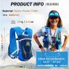 Azarxis Hydration Running Vest Backpack Pack 5.5L for Women and Men Jogging Trail Race Marathon Cycling Hiking (Gray Backpack Only) view 2