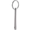 4 Pack Quick Release Pins, Diameter 5/16"(8mm), Usable Length: 2-1/4"(57mm), Full 316 Stainless Steel, Bimini Top Pin, Marine Hardware, All Parts are Made of 316 Stainless Steel view 4