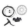 Mountain Bike Disk Brake Set G3/ HS1 Bicycle Disc Brake Kit Front and Rear 160mm Caliper Rotor with Bolts and Cable (F G3 Disc Brake Set) view 1