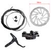 Mountain Bike Disk Brake Set G3/ HS1 Bicycle Disc Brake Kit Front and Rear 160mm Caliper Rotor with Bolts and Cable (F G3 Disc Brake Set) view 2