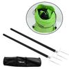 Soccer Innovations Soccer Skills Tennis Net, Green, 3'x10' view 4