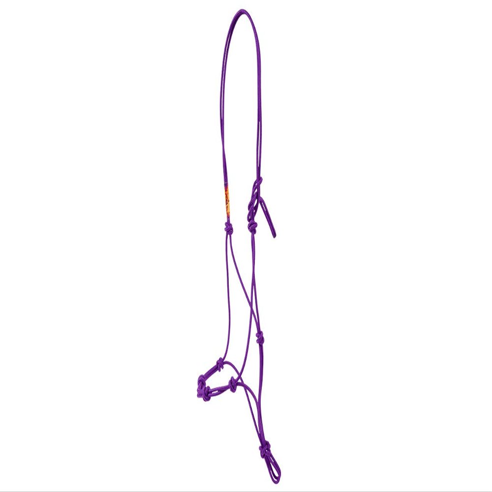 Downunder Horsemanship Rope Halter (Purple, Yearling)