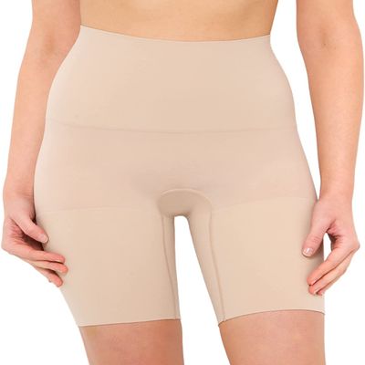 Maidenform Flexees Firm Control Seamless Thighslimmer 83046 (3X-Large, Paris Nude)