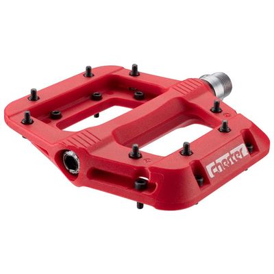 Race Face Chester Pedals, Red, One Size