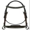 CHALLENGER Cob English Brown All-Purpose Trail Leather Bridle Reins 805EB01BR-C view 3