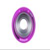 Riedell Ninja Speed Wheels - Sonar Roller Skate Wheels - 4 Pack of 62mm x 43mm | Purple | 92A view 2