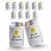 VictoryStore Baby Shower Can Coolers - You Are My Sunshine Theme - Set of 12 - Reusable Insulated Foam Sleeves for 12 oz Cans & Bottles - Baby Shower Decorations & Favors - Made in USA view 1