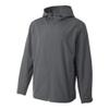 A4 Sportswear Adult 2XL Graphite Zip-Up Jacket view 1