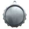 2-1/4 Inch Die-Cast Metal Baseball Medal Award Medallion with Antique Silver Finish and Attached 2 Inch Full Color Laminated Sport Insert Trophy Medals view 3