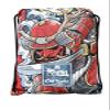 Ronin Gi Sports Bag - Oni Bushi-Draw String Backpack  Contact Sports Rucksack for BJJ, Karate, Judo, TKD, Kempo Gis  Gear Carrying Bag for Women, Men and Kids  100% Polyester  Sturdy Printed Pouch view 1