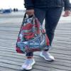 Ronin Gi Sports Bag - Oni Bushi-Draw String Backpack  Contact Sports Rucksack for BJJ, Karate, Judo, TKD, Kempo Gis  Gear Carrying Bag for Women, Men and Kids  100% Polyester  Sturdy Printed Pouch view 4