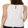 A. Byer Junior's Halter Cut Out Tank, Off White, X-Large view 2