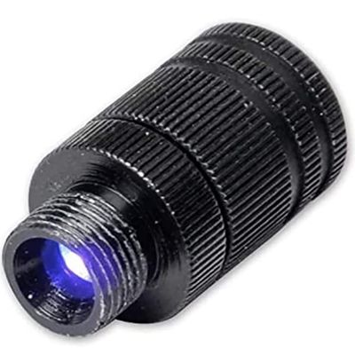 Bow Sight Light,Size3/8-32 Target Hunting Archery LED Bow Sight Light Thread for Compound Bow Hunter Bow Sight Lights (B)