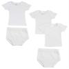 Bambini CS-0532NB Infant T-Shirts & Training Pants White - Newborn view 1