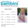 Bambini CS-0532NB Infant T-Shirts & Training Pants White - Newborn view 2