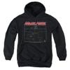 Atari Major Havoc Screen Unisex Youth Pull-Over Hoodie for Boys and Girls, X-Large Black view 1