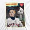 I Love Lucy Trading Card Unisex Youth Pull-Over Hoodie for Boys and Girls, X-Large White view 2