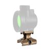 Reptilia DOT Mount Lower 1/3 Co-Witness for Trijicon MRO (FDE Flat Dark Earth Anodized) view 3