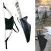 Traditional Archery Leather Recurve Bow Bag Arrow Quiver Holder Waist Hip Back view 2