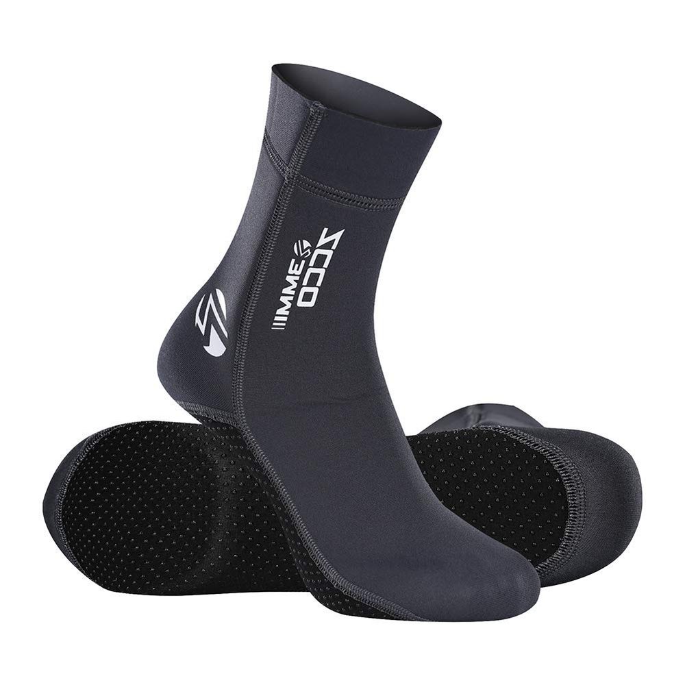Skyone Neoprene Socks Diving Scuba Socks Wetsuit Fin Booties for Men Women, 3MM Surfing Sock Thermal Flexible Anti Slip for Swimming