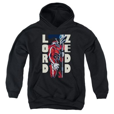 Power Rangers Zedd Deco Unisex Youth Pull-Over Hoodie for Boys and Girls, Small Black
