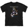 Trevco David Gilmour Guitar Gilmour Unisex Youth T Shirt for Boys and Girls, Small Black view 1
