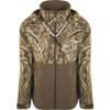 Drake MST Guardian Flex Sherpa Fleece Eqwader Full Zip with Hood Mossy Oak DU Shadowgrass Blades 2XL view 1