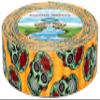 Country Brook Design - Sugar Skulls Polyester Webbing (1 1/2 Inch, 20 Yards) view 1