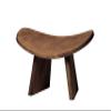 BLUECONY Meditation Bench IKUKO Original, Portable Version with Bag, Locally Handmade Yoga Exercise Wooden Kneeling Ergonomic Seiza Seat - Dark Walnut, High Height (8" or 20 cm) view 3