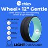 Chirp Wheel+ Foam Roller, Back & Neck Pain Relief, Mint 12-Inch view 2