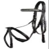 CHALLENGER Horse English Brown All-Purpose Trail Leather Bridle Reins 805EB07BR-F view 2