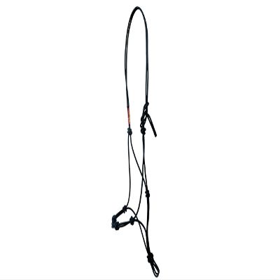 Downunder Horsemanship Rope Halter (Black, Small)