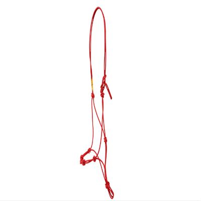 Downunder Horsemanship Rope Halter (Red, Draft)