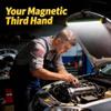 Mechanic Work Light, 7000LM Magnetic Work Lights, Rechargeable LED Work Light Bar, Portable Cordless Underhood Work Lights with Hooks for Inspection Workshop Emergency view 2