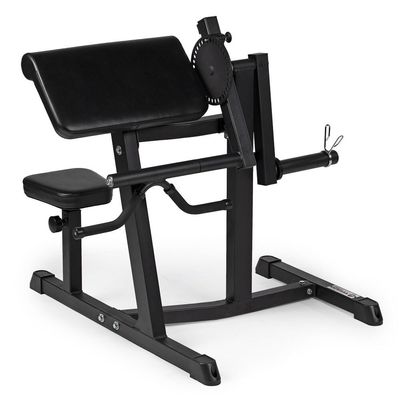 Titan Fitness Plate-Loaded Bicep Curl and Tricep Extension Machine, Rated 220 LB, Specialty Arm Machine, Easy Adjustments, Workout Equipment for Triceps and Biceps