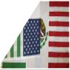 AES American Wholesale 3x5 USA Mexico Friendship Premium Waterproof Polyester Flag 3'x5' Durable Bold view 2