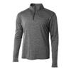 A4 Sportswear Adult X-Small Charcoal Space Dye 1/4 Zip view 1