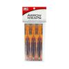 Bohning 7" Abstract Arrow Wraps, Standard, Orange X-Ray view 2
