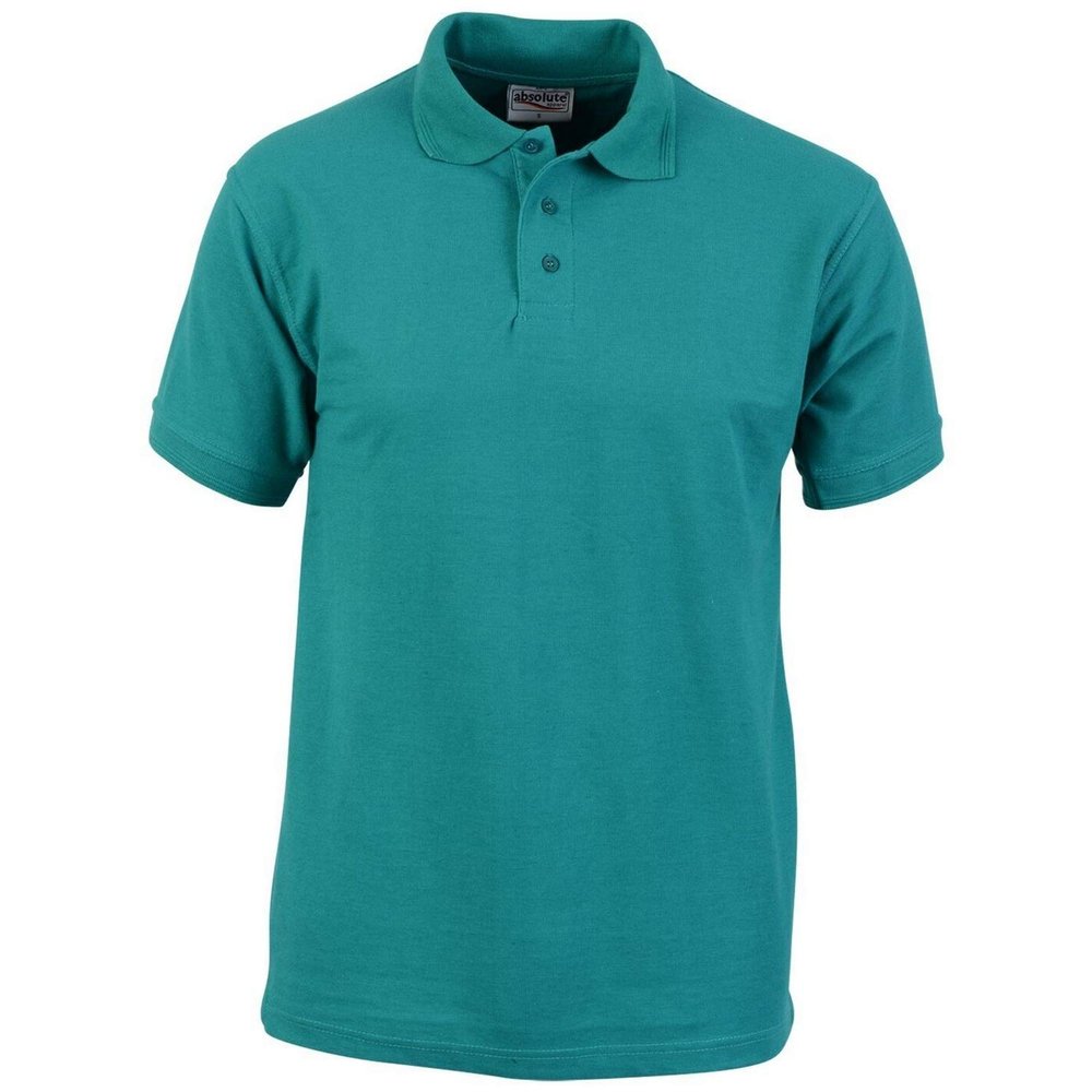 Absolute Apparel Mens Precision Polo Shirt (6XL) (Emerald)