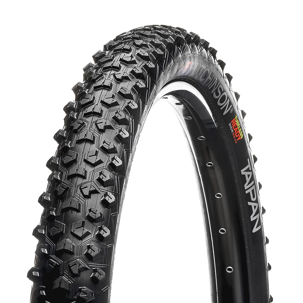 HUTCHINSON - TAIPAN XC - MTB Tyre - All Terrain - Lightweight & Hook - Soft Rods - Black - Tubeless Ready 29 x 2.10 Inches