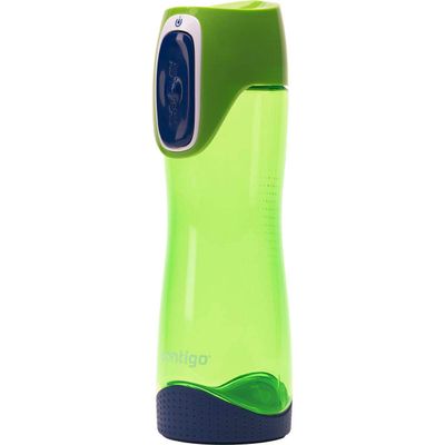 Contigo Swish Autoseal Water Bottle, Large BPA Free Drinking Bottle, Leakproof Gym Bottle, Ideal for Sports, Running, Bike, Running, Hiking, 500 ml, Citron