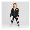 Toddler Girls' Cat & Jack Full-Zip Glow-in-The-Dark Skeleton Hoodie (2T) view 3