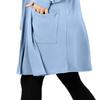 NE PEOPLE Womens Basic Long Cargidan - Classic Long Sleeve Open Front Slouchy Pockets Cardigan view 4