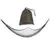 Hammock Portable Strong Nylon Mesh Rope Camping Hammock Net Hanging Nets with Storage Bag for Hiking Outdoor Travel Sports Beach Yard view 1
