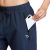 baleaf Women's Lightweight Capri Jogger Hiking Shorts Outdoor Running Capri Pants Zipper Pockets Navy X-Small view 3