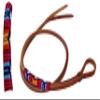 Horse Leather Western Saddle Tack Over and Under Beaded Whip 700RT03 view 1