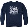 Christmas Vacation You Serious Clark Unisex Adult Crewneck Sweatshirt for Men and Women, 2X-Large Navy view 1