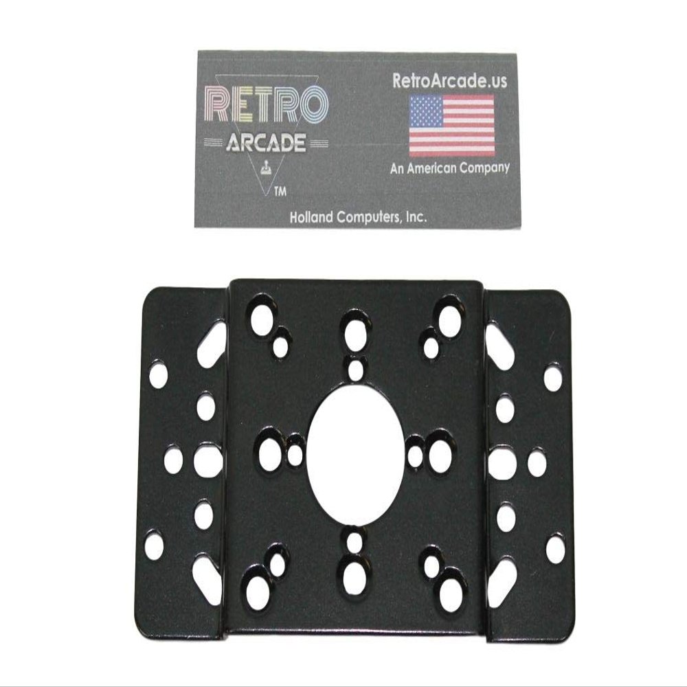 Universal Arcade Joystick Adapter Plate for Mag Stik and Mag Stik Plus, Sanwa and More