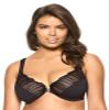 Felina - Paramour Angie Front Close Minimizer Bra for Women Black view 1